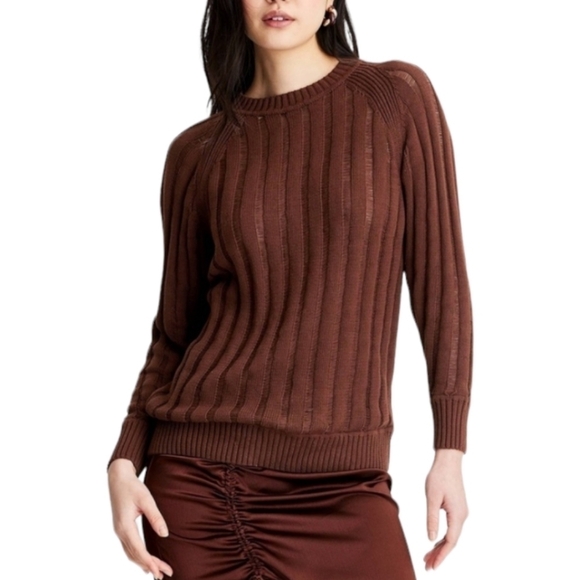 Women's Oversized Slouchy Knit Sweater | Future Collective | XX Small - Picture 1 of 12